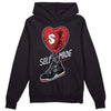 Jordan 4 “Bred Reimagined” DopeSkill Hoodie Sweatshirt Self Made Graphic Streetwear - Black