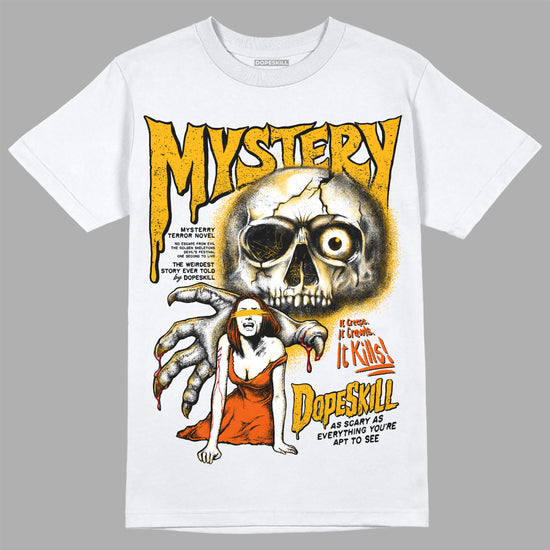 Dunk Low Championship Goldenrod (2021) DopeSkill T-Shirt Mystery Ghostly Grasp Graphic Streetwear - White