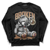 Jordan 6 WMNS Gore-Tex Brown Kelp DopeSkill Long Sleeve T-Shirt Sick Bear Graphic Streetwear - Black