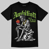 Neon Green Sneakers DopeSkill T-Shirt Ambition Graphic Streetwear - Black