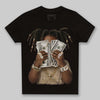 TAN Sneakers DopeSkill Toddler Kids T-shirt Rich Youth Graphic Streetwear  - Black