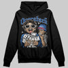 Jordan 3 "True Blue" DopeSkill Hoodie Sweatshirt Overstack Graphic Streetwear - Black