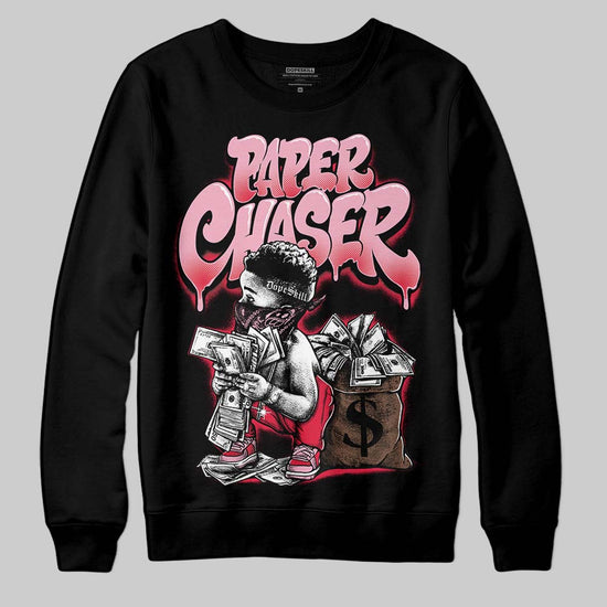Dunk Low Valentine's Day (2026) DopeSkill Sweatshirt Paper Chaser Boy Graphic Streetwear - Black
