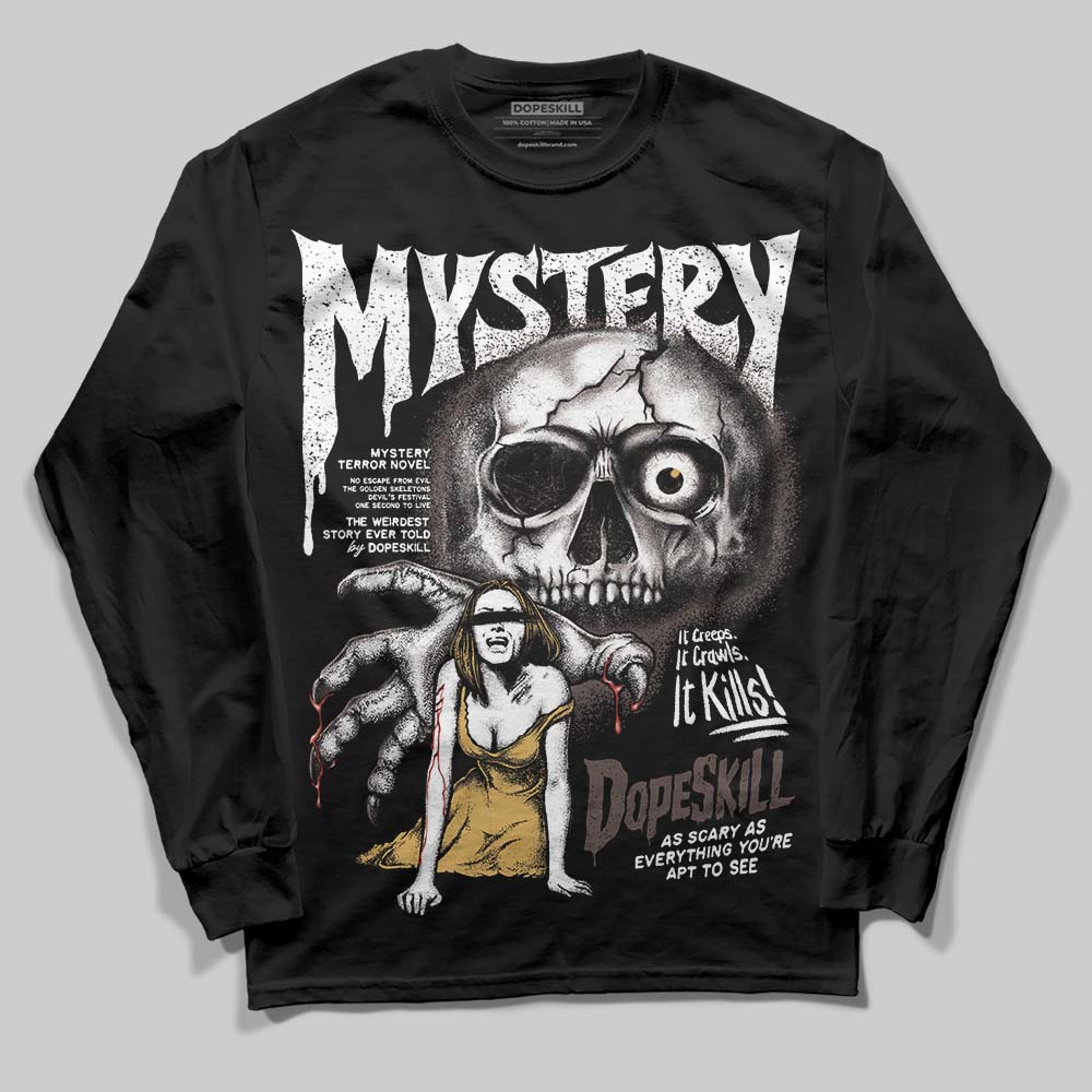 Adidas Samba OG C ‘Black Gum’ DopeSkill Long Sleeve T-Shirt Mystery Ghostly Grasp Graphic Streetwear - Black