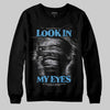 Grey Sneakers DopeSkill Sweatshirt Look In My Eyes Graphic Streetwear - black