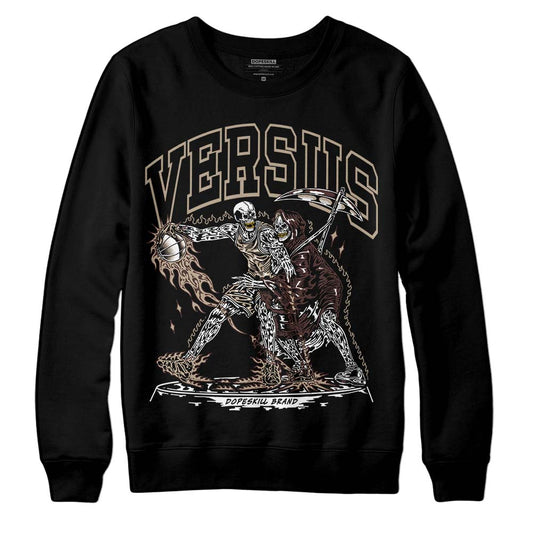 Jordan 1 High OG “Latte” DopeSkill Sweatshirt VERSUS Graphic Streetwear - Black