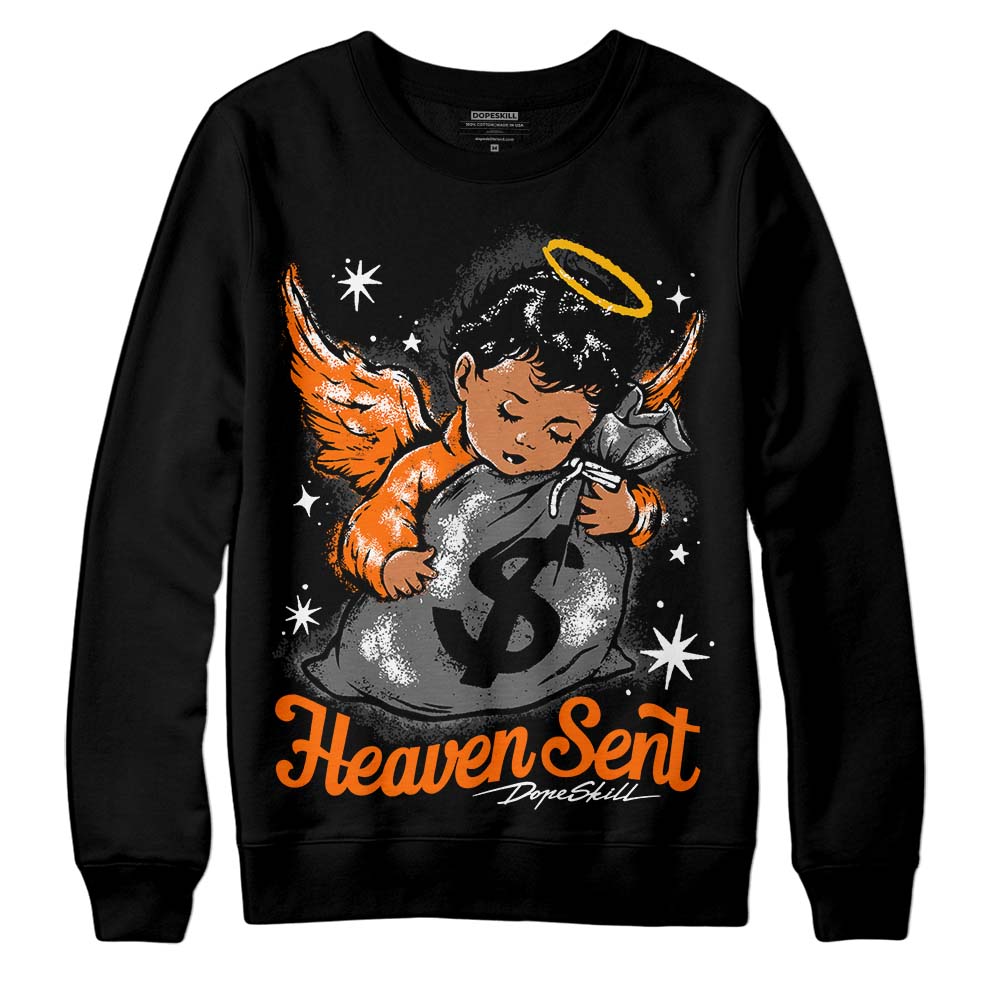 Jordan 3 Retro 'Fear Pack' DopeSkill Sweatshirt Heaven Sent Graphic Streetwear - Black