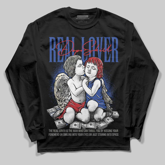 Jordan 4 “Rare Air” DopeSkill Long Sleeve T-Shirt Real Lover Graphic Streetwear - Black