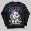 Jordan 4 “Rare Air” DopeSkill Long Sleeve T-Shirt Real Lover Graphic Streetwear - Black