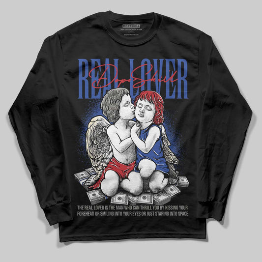 Jordan 4 “Rare Air” DopeSkill Long Sleeve T-Shirt Real Lover Graphic Streetwear - Black