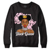 Dunk Low LX Pink Foam DopeSkill Sweatshirt Black Queen Graphic Streetwear - Black