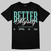 Jordan 11 Low "Igloo" DopeSkill T-Shirt Better Myself Graphic Streetwear - black