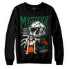 Dunk Team Dark Green Orange DopeSkill Sweatshirt Mystery Ghostly Grasp Graphic Streetwear - Black