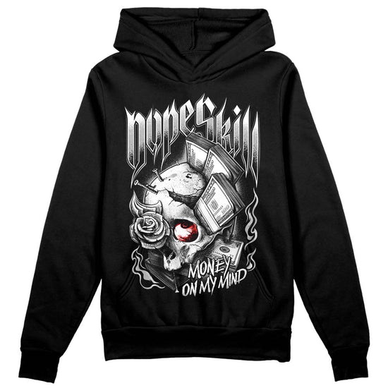 Jordan 1 Low OG “Shadow” DopeSkill Hoodie Sweatshirt Money On My Mind Graphic Streetwear - Black