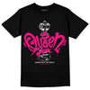 Jordan 1 Low GS “Fierce Pink” DopeSkill T-Shirt Queen Chess Graphic Streetwear - Black 