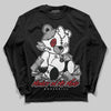 Jordan 14 Retro ‘Black Toe’ DopeSkill Long Sleeve T-Shirt MOMM Bear Graphic Streetwear - Black