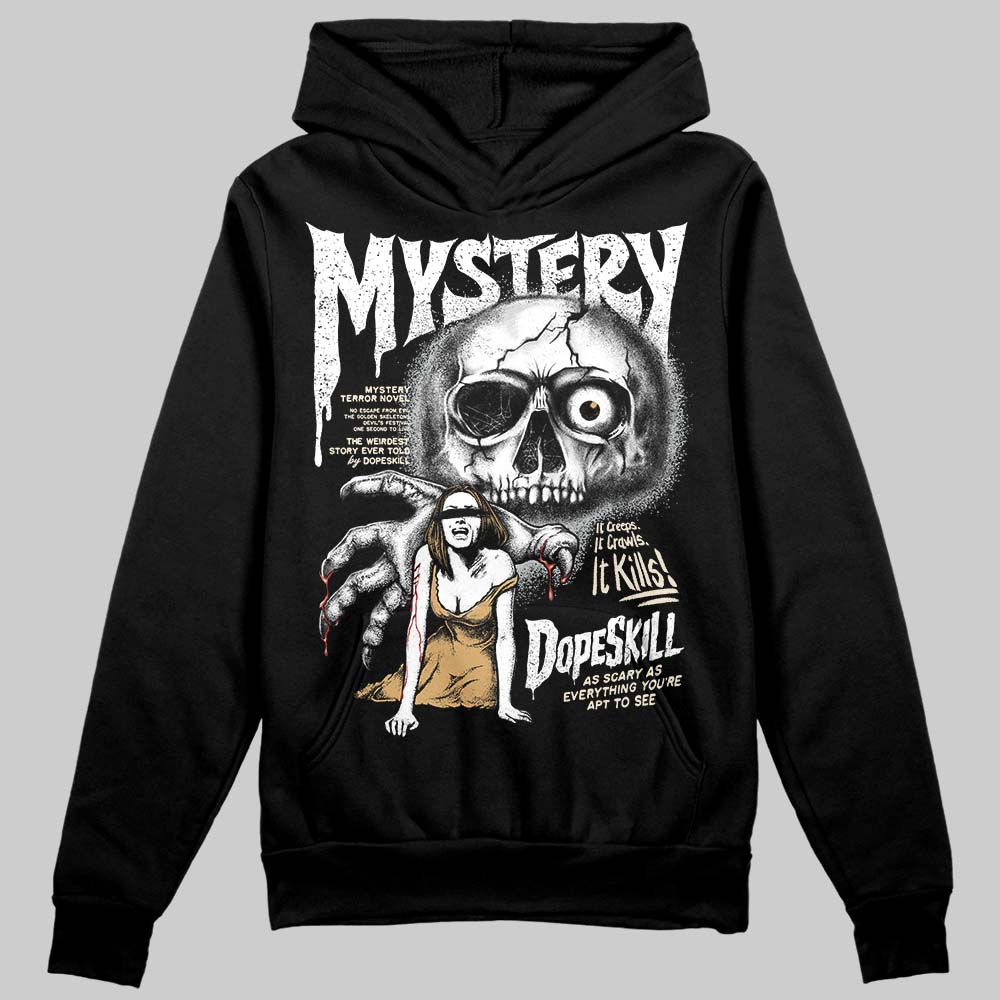 Jordan 5 Retro Reverse Metallic DopeSkill Hoodie Sweatshirt Mystery Ghostly Grasp Graphic Streetwear - Black