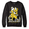 Jordan 4 Tour Yellow Thunder DopeSkill Sweatshirt MOMM Bear Graphic Streetwear - Black