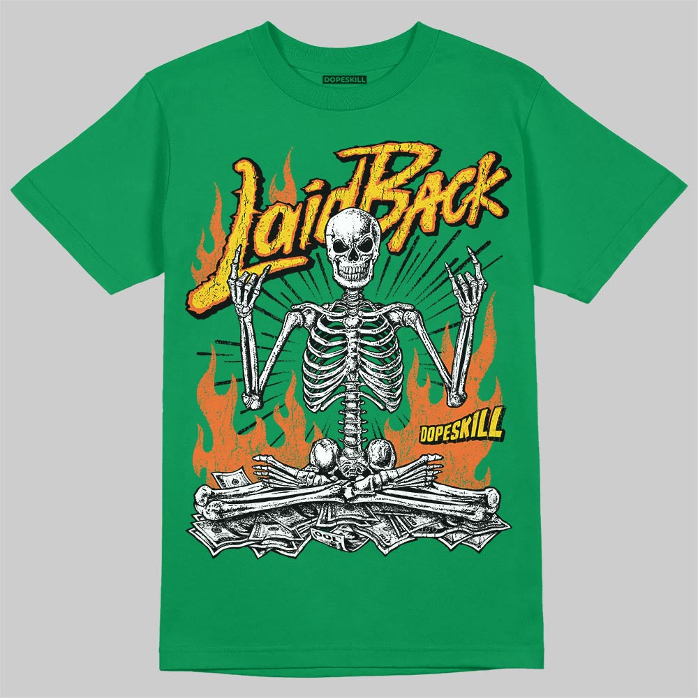 Green Sneakers DopeSkill T-Shirt Laid Back Graphic Streetwear - Irish Green