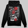 Jordan 4 “Fear” DopeSkill Hoodie Sweatshirt Side Hustle Graphic Streetwear - Black