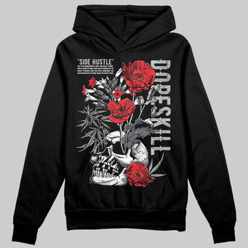 Jordan 4 “Fear” DopeSkill Hoodie Sweatshirt Side Hustle Graphic Streetwear - Black