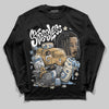 Nike Air Diamond Turf Must Be the Money DopeSkill Long Sleeve T-Shirt Stressless Graphic Streetwear - Black