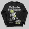 Jordan 11 “Inner Beast” DopeSkill Long Sleeve T-Shirt Play together, Stay together Graphic Streetwear - Black