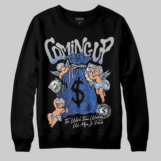 Awake NY x Jordan 5 Retro 'Black Racer Blue' DopeSkill Sweatshirt Money Bag Coming Up Graphic Streetwear - Black