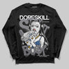 Jordan 9 Retro 'Flint Grey' 2026 DopeSkill Long Sleeve T-Shirt Stay It Busy Graphic Streetwear - Black