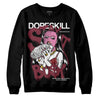 Jordan 1 Retro High OG “Team Red” DopeSkill Sweatshirt Stay It Busy Graphic Streetwear - Black