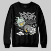 Jordan 1 Retro Low OG Year of the Snake (2025) DopeSkill Sweatshirt Break Through Graphic Streetwear - black