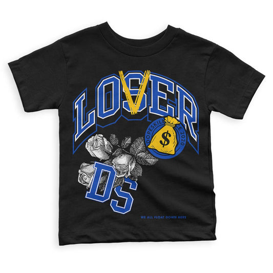Jordan 14 “Laney” DopeSkill Toddler Kids T-shirt Loser Lover Graphic Streetwear - Black