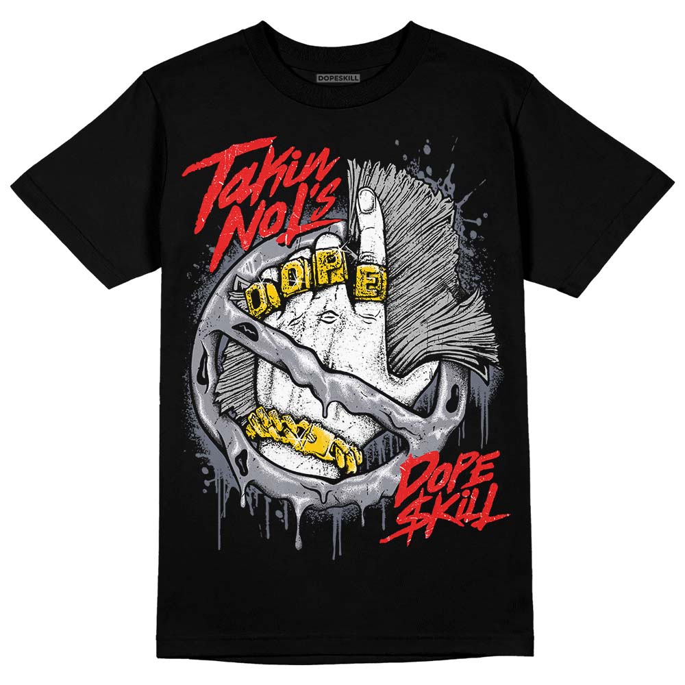 Jordan 14 Retro 'Stealth' DopeSkill T-Shirt Takin No L's Graphic Streetwear - Black