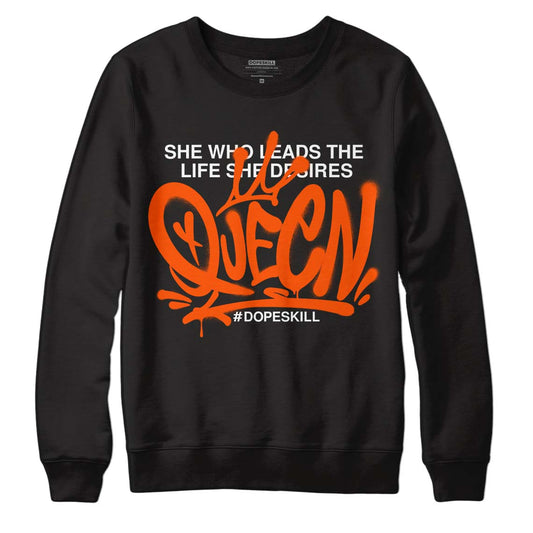 MSCHF Super Normal 2 Orange Milk DopeSkill Sweatshirt Queen Graphic Streetwear - Black