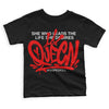 Jordan 12 “Cherry” DopeSkill Toddler Kids T-shirt Queen Graphic Streetwear - Black 