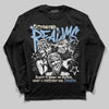 Nike Air Diamond Turf Must Be the Money DopeSkill Long Sleeve T-Shirt Distorted Realms Graphic Streetwear - Black