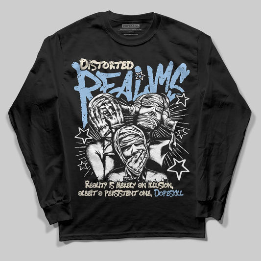 Nike Air Diamond Turf Must Be the Money DopeSkill Long Sleeve T-Shirt Distorted Realms Graphic Streetwear - Black