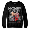 Jordan 1 Low OG “Shadow” DopeSkill Sweatshirt MOMM Graphic Streetwear - Black