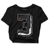 Jordan 3 Retro 'Fear Pack' DopeSkill Women's Crop Top No.3 Graphic Streetwear - Black