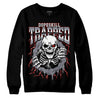 Jordan 9 Retro Fire Red DopeSkill Sweatshirt Trapped Halloween Graphic Streetwear  - Black 