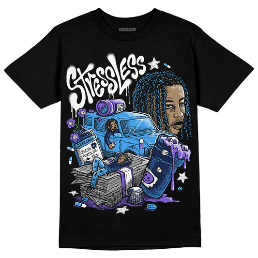 Jordan 3 "Midnight Navy" DopeSkill T-Shirt Stressless Graphic Streetwear - Black