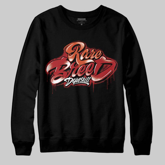 Nigel Sylvester x Air Jordan 4 ‘Brick by Brick’ DopeSkill Sweatshirt Rare Breed Type Graphic Streetwear - Black