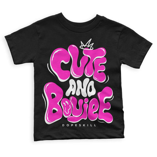 Dunk Low GS “Active Fuchsia” DopeSkill Toddler Kids T-shirt Cute and Boujee Graphic Streetwear - Black