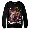 Jordan 1 Retro High OG “Team Red” DopeSkill Sweatshirt Heaven Sent Graphic Streetwear - Black