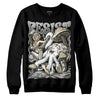 Jordan 4 Retro SE Craft Photon Dust DopeSkill Sweatshirt Resist Graphic Streetwear - Black