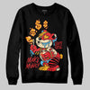 Red Sneakers DopeSkill Sweatshirt Make Money Graphic Streetwear - Black