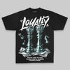 Black/White Sneakers Oversize Print 'Loyalty' DopeSkill Graphic T-shirt Streetwear - Black
