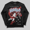 Jordan 6 “Reverse Infrared” DopeSkill Long Sleeve T-Shirt Nevermind Graphic Streetwear - black