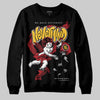 Jordan 14 Retro Ferrari (2025) DopeSkill Sweatshirt Nevermind Graphic Streetwear - Black