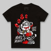 Black and White Sneakers DopeSkill Toddler Kids T-shirt Make Money Graphic Streetwear - Black